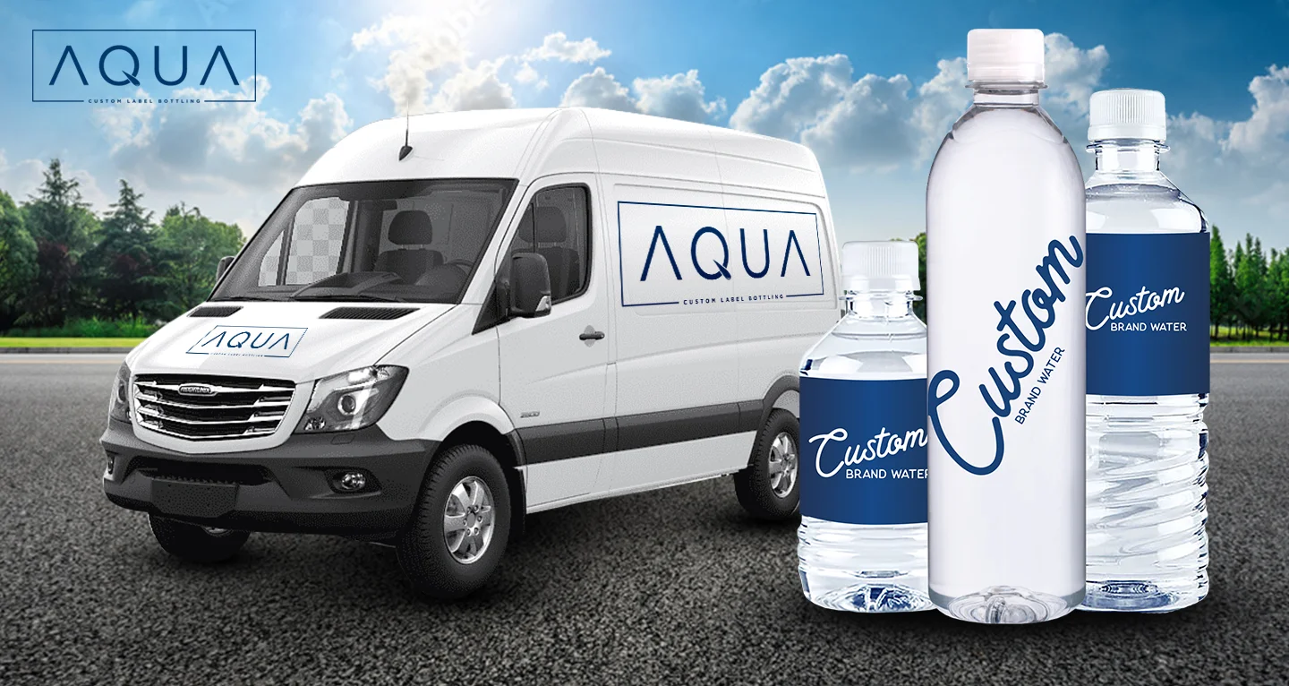 Custom Bottled Water Delivery Service